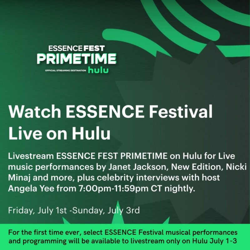 Ultimate Guide How to Watch Essence Festival on Hulu Like a Pro!